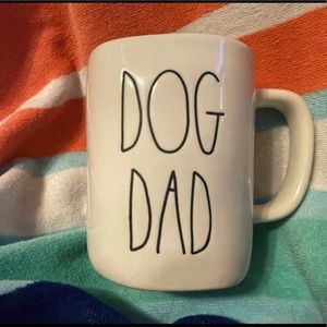 Rae Dunn, “Dog Dad” Ivory Mug